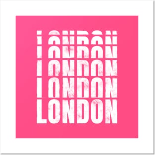 London typography Posters and Art